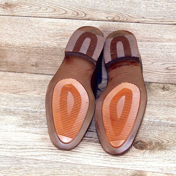 $695 Neiman Marcus GRAVATI Blucher 8.5 M Brown 15434 * add $15 new Cedar Trees main image 7